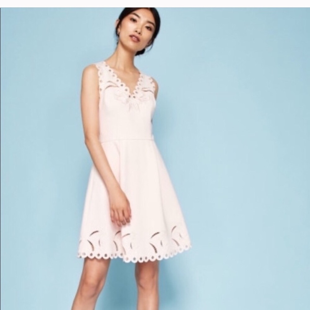 Light Pink Skater Dress